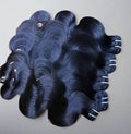 Body Wave Weft Black Colour Hair Extensions - Virgin Hair