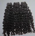 Indian Wavy Weft Black Colour Hair Extensions - Virgin Hair