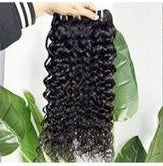 Water Wave Weft Black Colour Hair Extensions - Virgin Hair